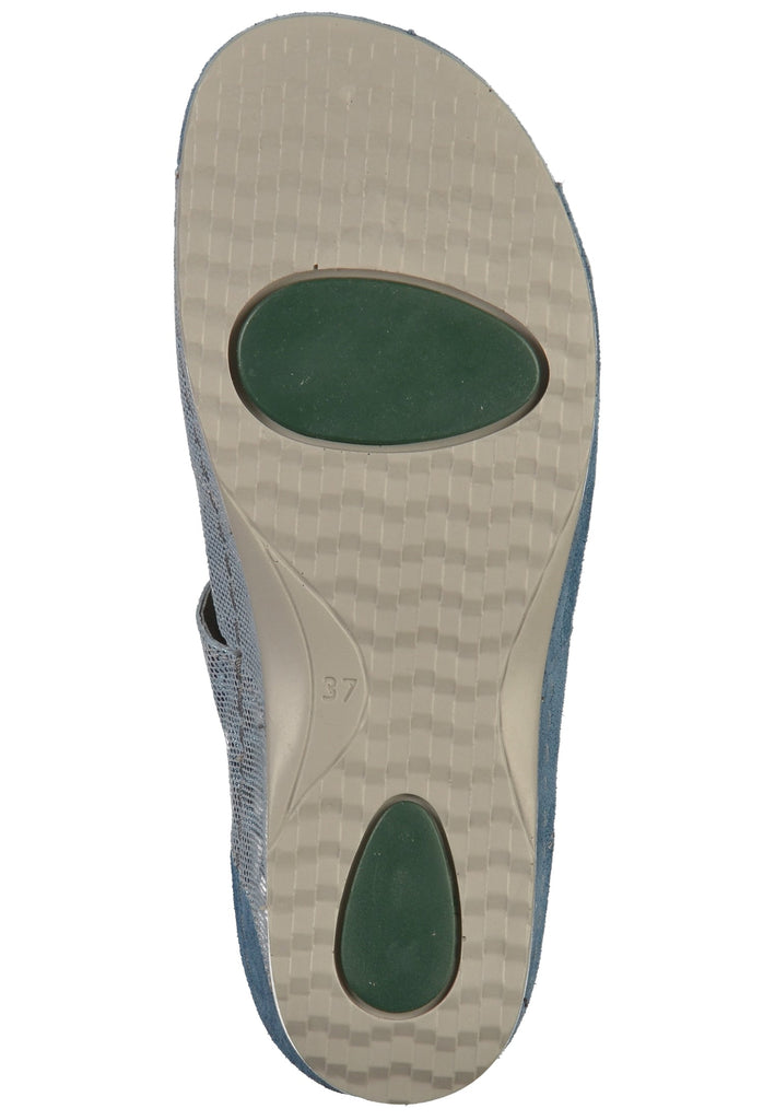 Rohde Pantoletten Leder Jeans