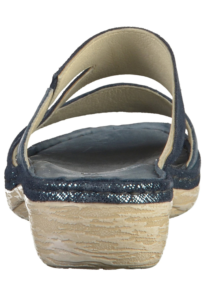 Rohde Pantoletten Leder Jeans