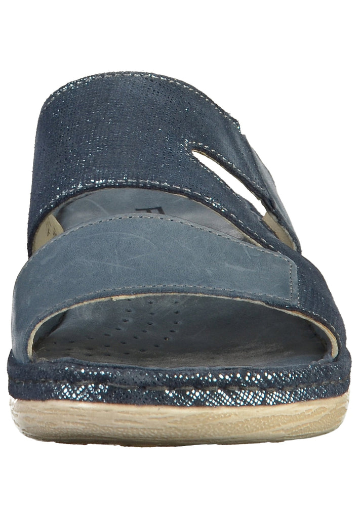 Rohde Pantoletten Leder Jeans