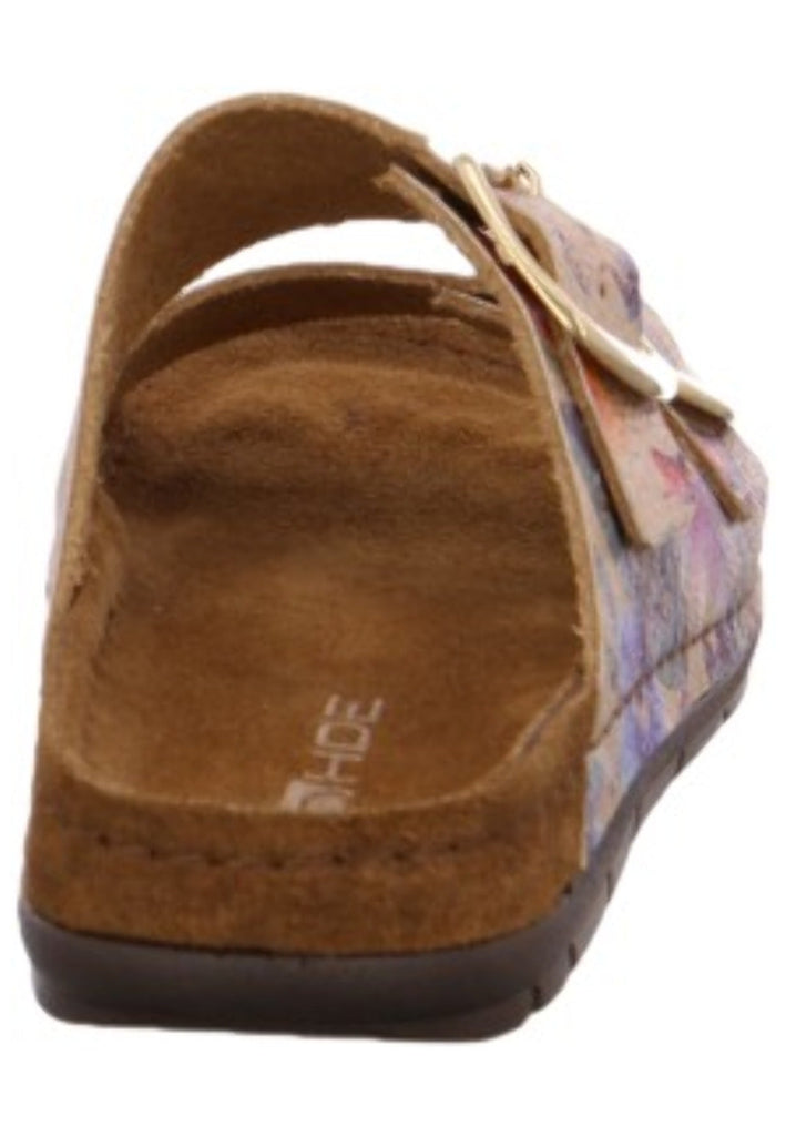 Rohde Pantoletten Leder Mehrfarbig