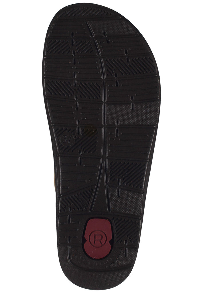 Rohde Pantoletten Leder Natur