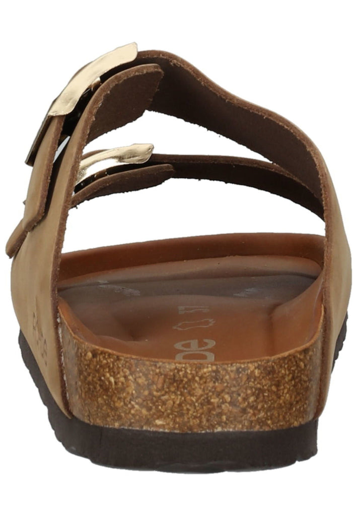 Rohde Pantoletten Leder Natur