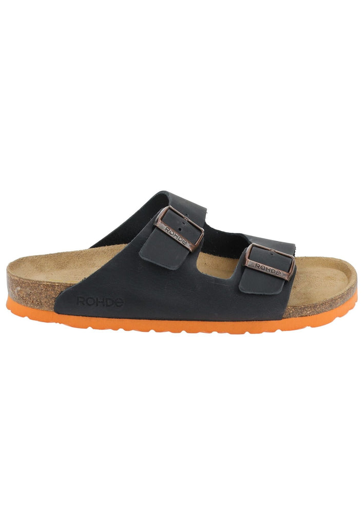 Rohde Pantoletten Leder Ocean