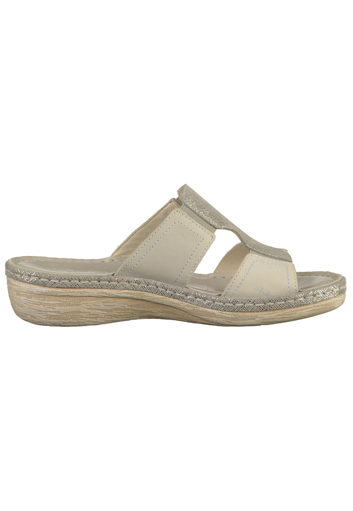 Rohde Pantoletten Leder Quartz