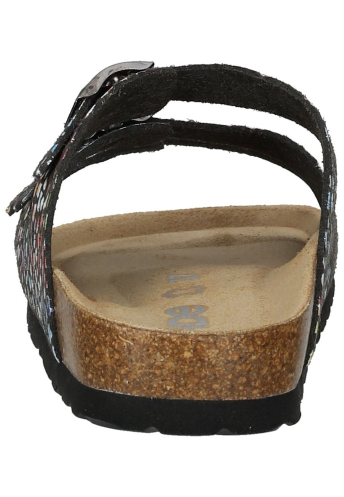 Rohde Pantoletten Lederimitat Mehrfarbig