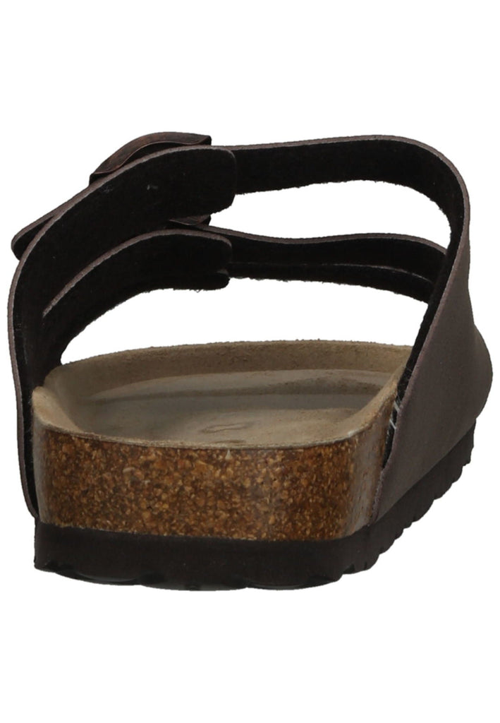 Rohde Pantoletten Lederimitat Mocca