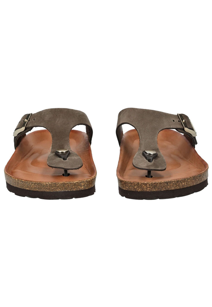 Rohde Pantoletten Nubukleder Mocca