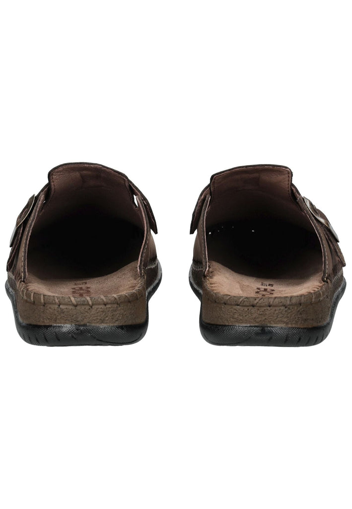 Rohde Pantoletten Nubukleder Mocca