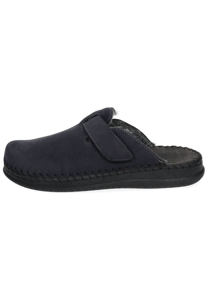 Pantoletten Rohde Hausschuhe Leder Ocean Warmfutter