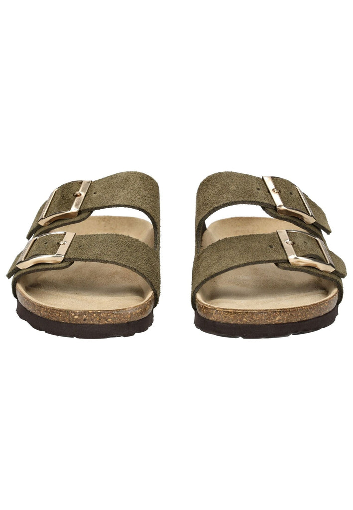 Rohde Pantoletten Veloursleder Fango