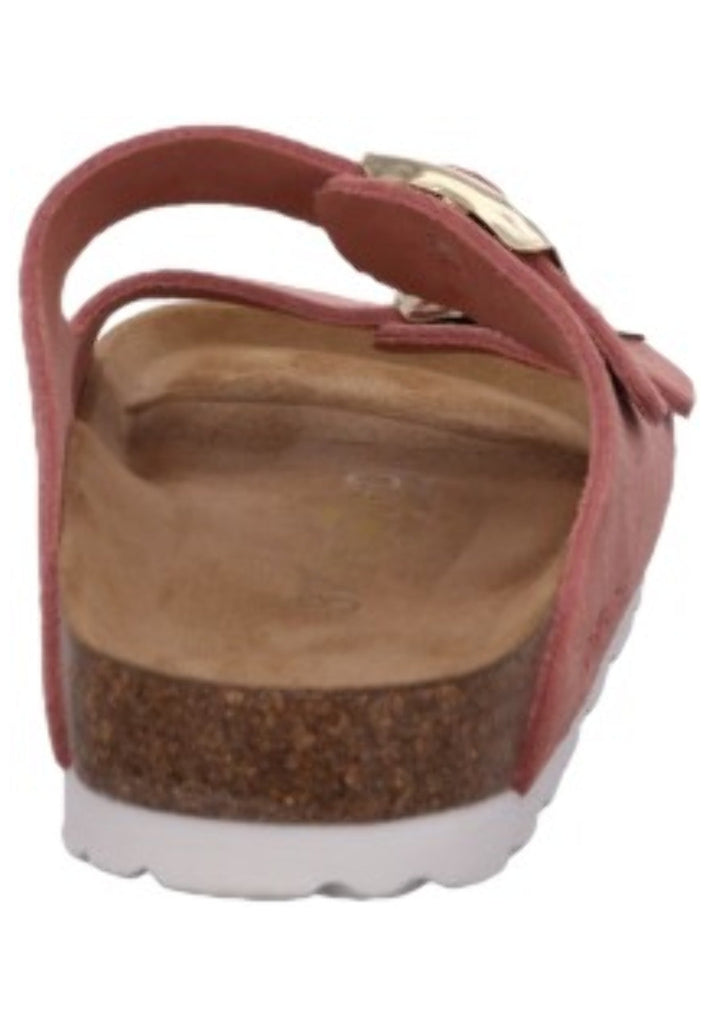 Rohde Pantoletten Veloursleder Rosa