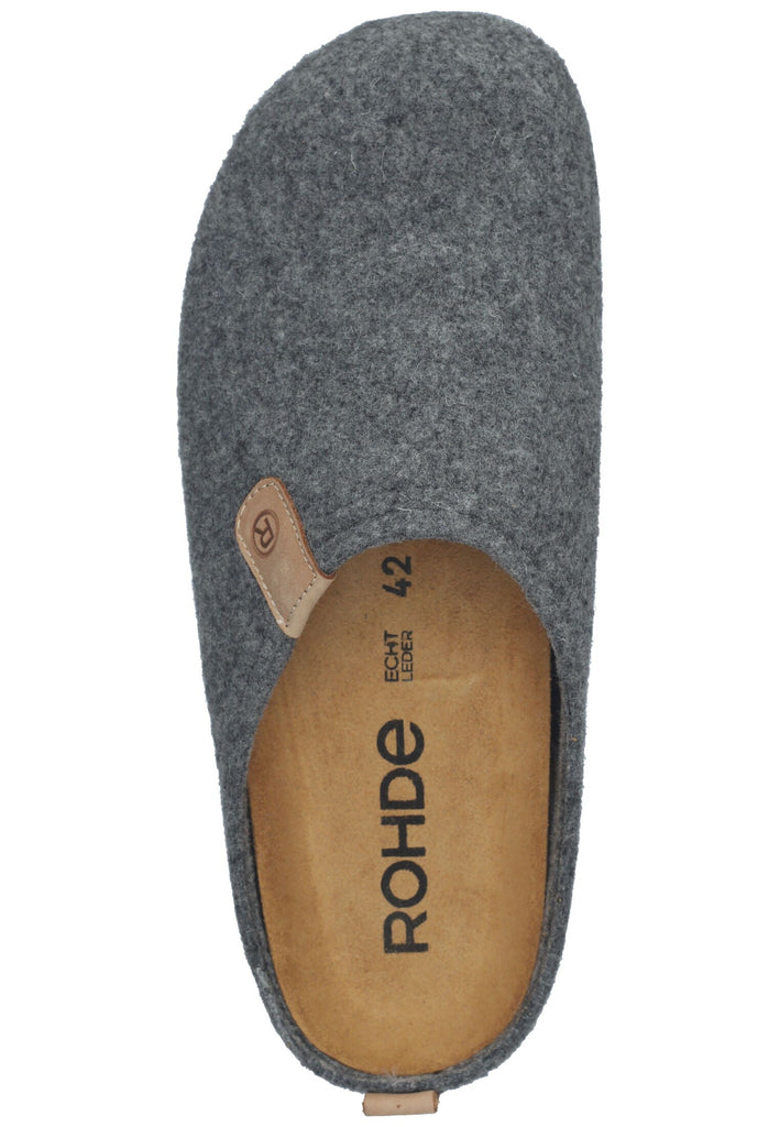 Rohde Sandalen Filz Grau