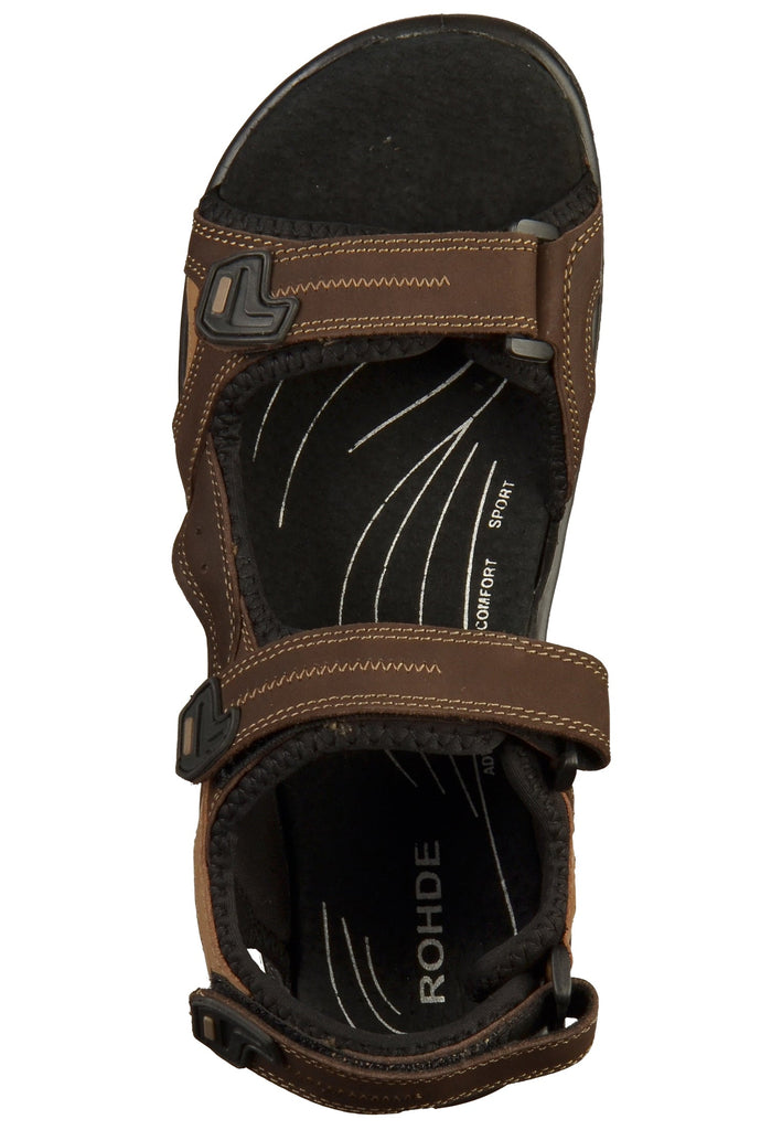 Rohde Sandalen Leder Mocca