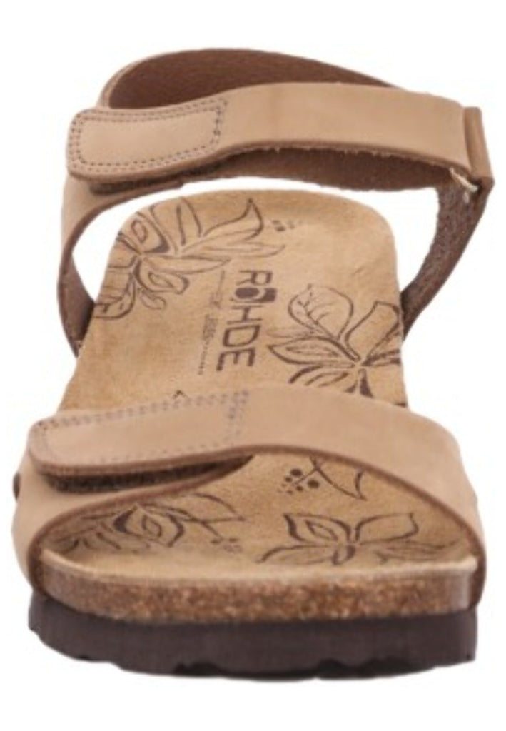 Rohde Sandalen Nubukleder Natur