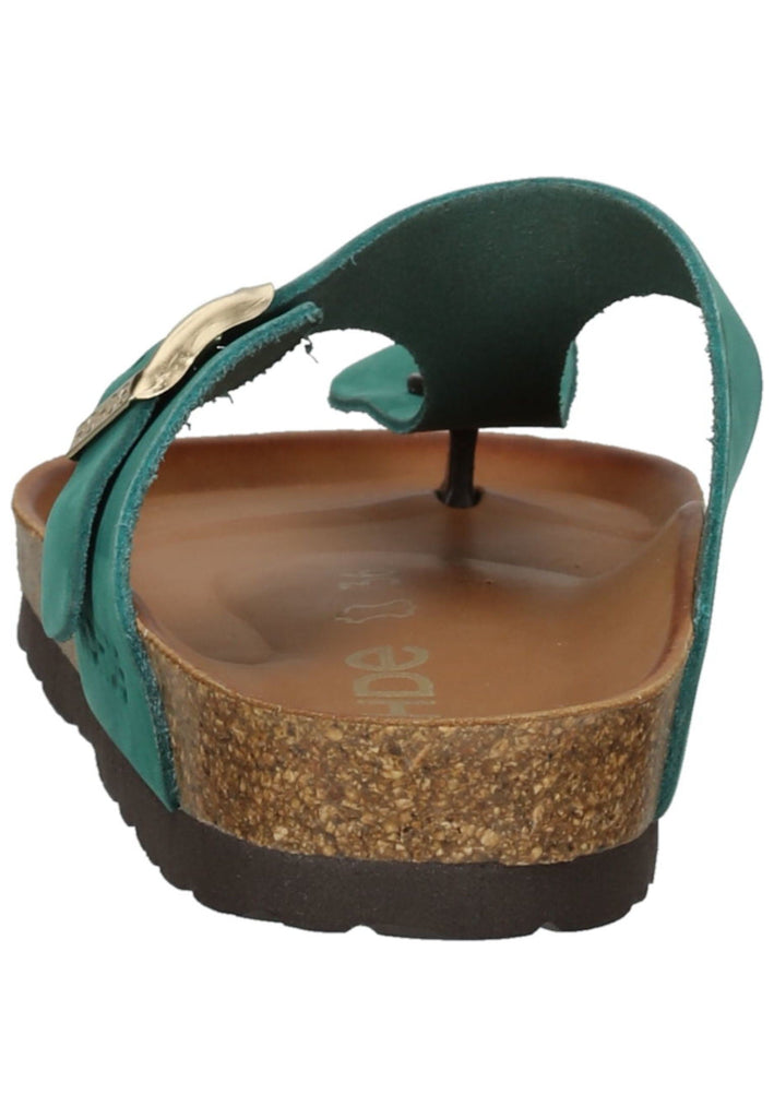 Rohde Zehensteg Leder Grün