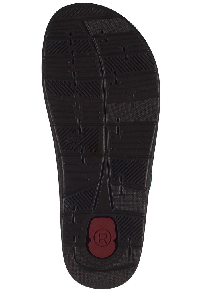 Rohde Zehensteg Leder Grün