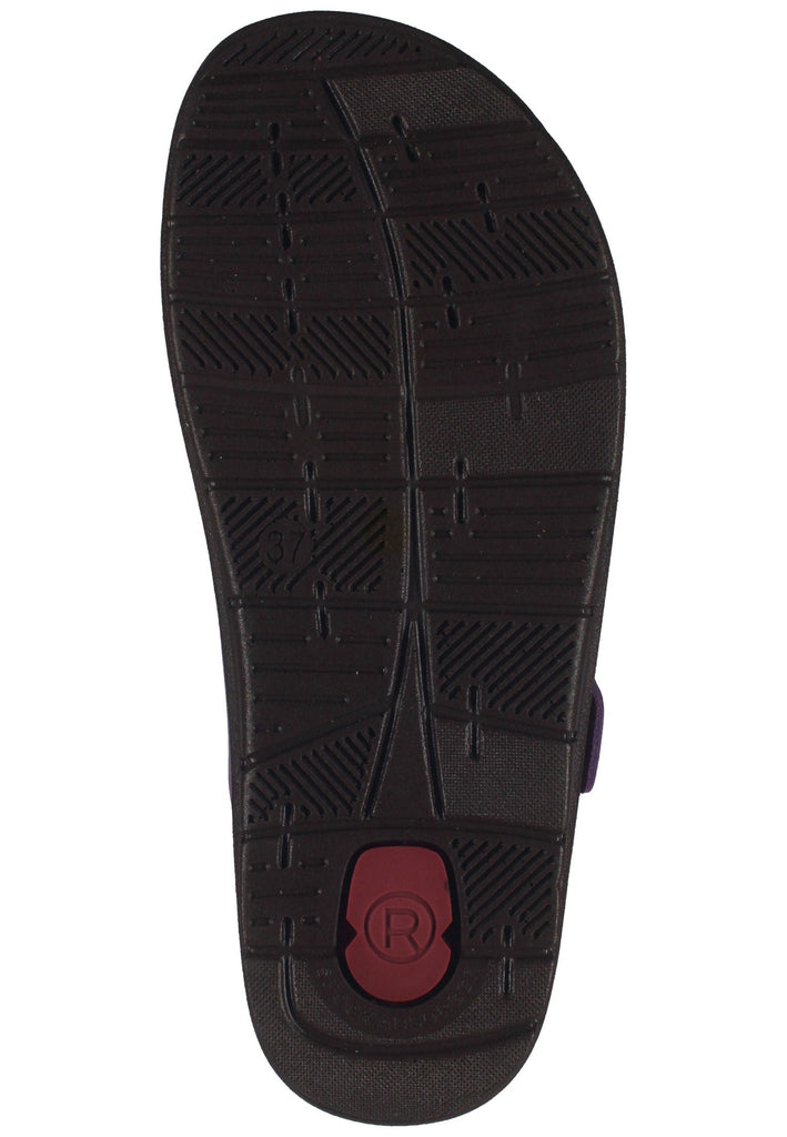 Rohde Zehensteg Leder Lila