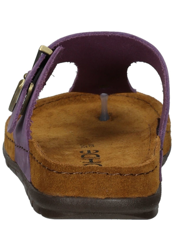 Rohde Zehensteg Leder Lila