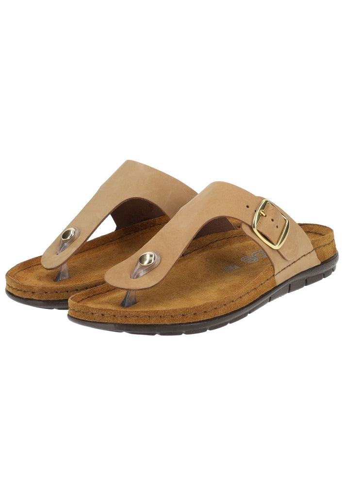 Rohde Zehensteg Leder Natur