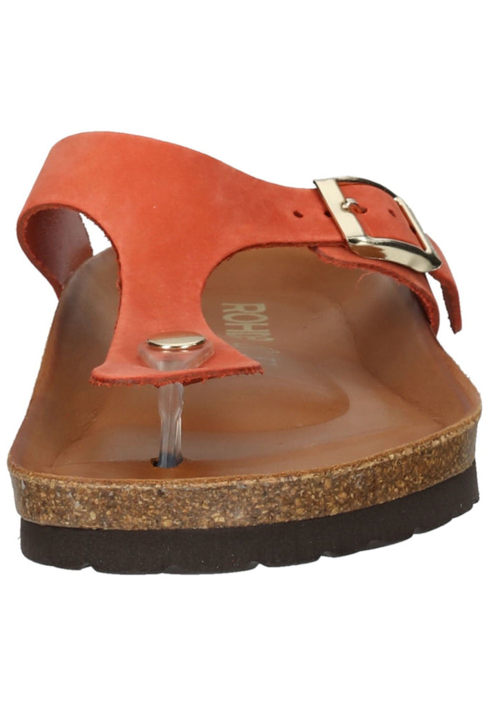 Rohde Zehensteg Leder Orange