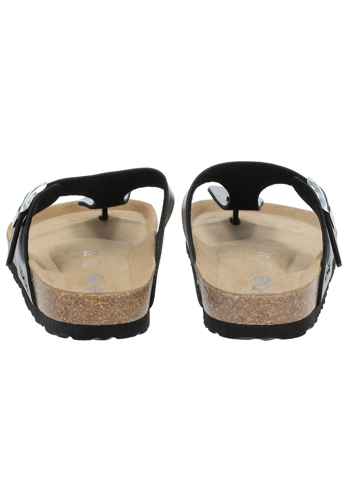 Rohde Zehensteg Lederimitat Graphit