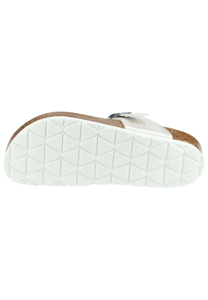 Rohde Zehensteg Lederimitat Weiß