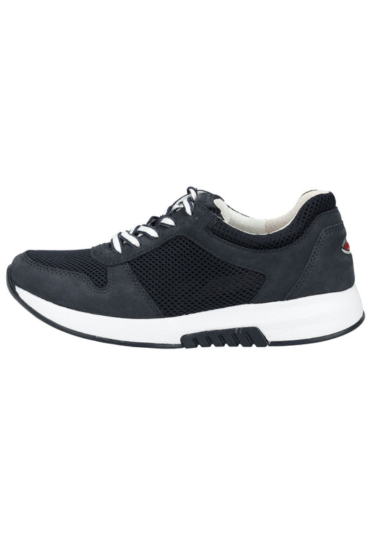 rollingsoft Sneaker Nubukleder/Textil Nachtblau
