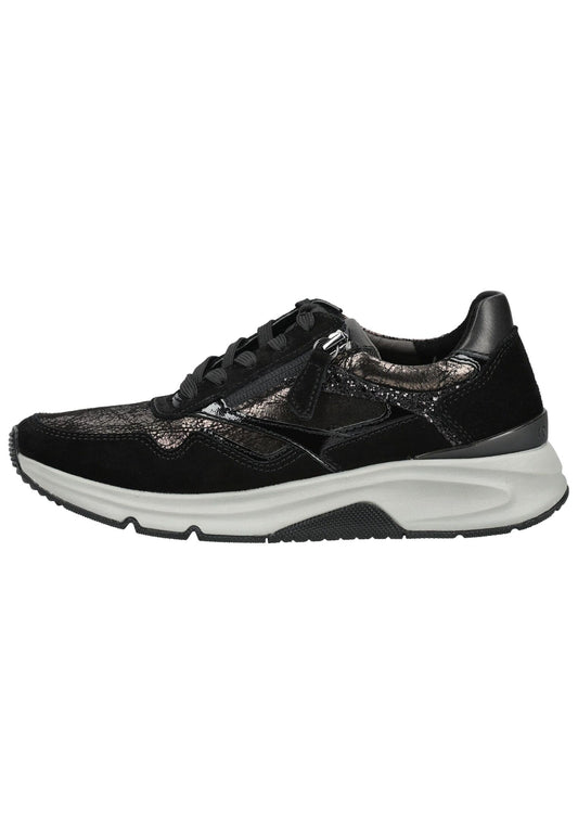 rollingsoft Sneaker Veloursleder Antracite