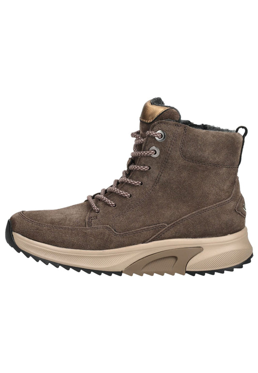 rollingsoft Sneaker Veloursleder Braun Warmfutter