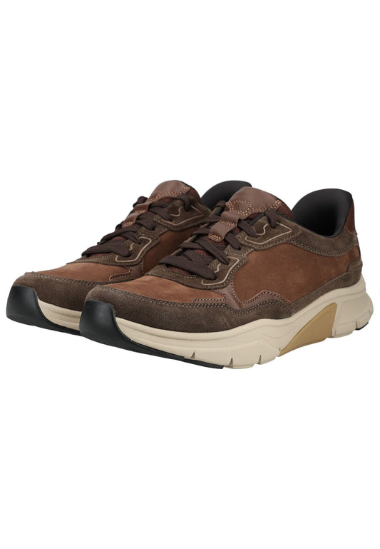 rollingsoft Sneaker Veloursleder Coffee