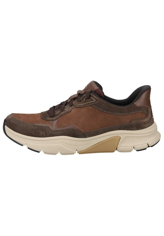 rollingsoft Sneaker Veloursleder Coffee