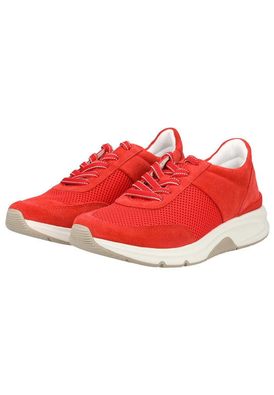 rollingsoft Sneaker Veloursleder/Mesh Chili