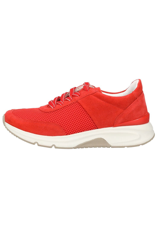 rollingsoft Sneaker Veloursleder/Mesh Chili