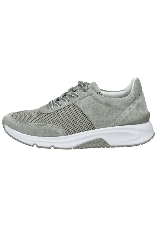 rollingsoft Sneaker Veloursleder/Mesh Grau