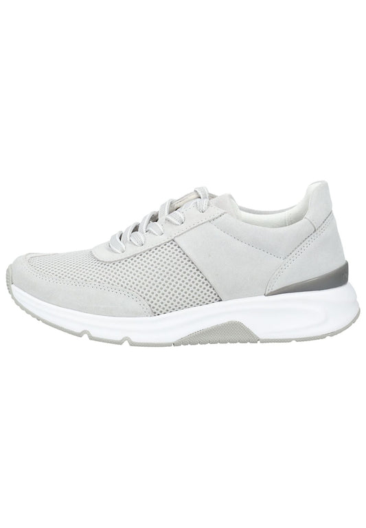 rollingsoft Sneaker Veloursleder/Mesh Hellgrau