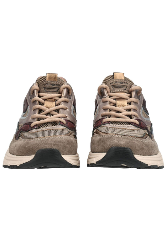 rollingsoft Sneaker Veloursleder/Mesh Mehrfarbig