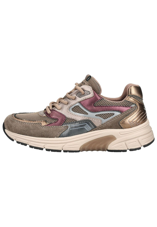 rollingsoft Sneaker Veloursleder/Mesh Mehrfarbig