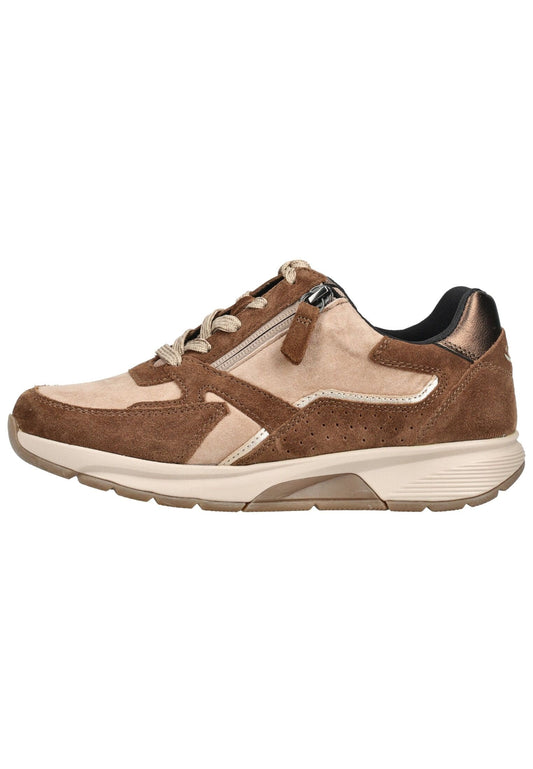 rollingsoft Sneaker Veloursleder Sand