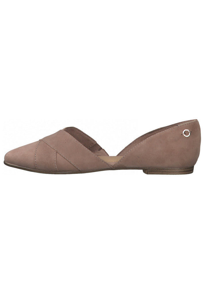 s.Oliver Ballerinas Leder Altrosa