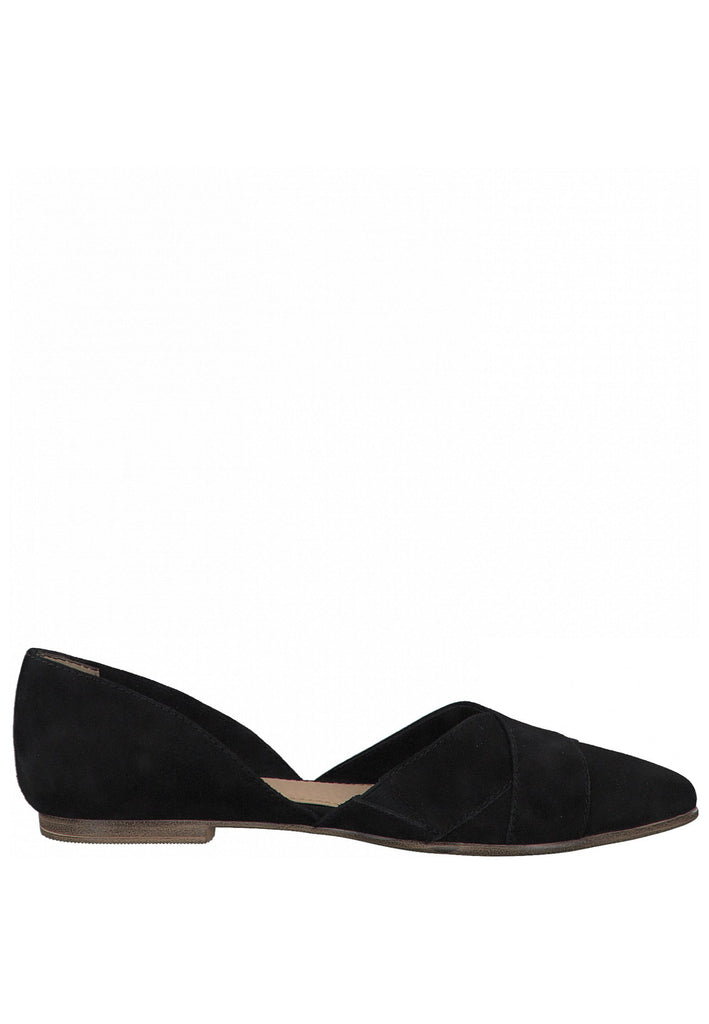 s.Oliver Ballerinas Leder Schwarz