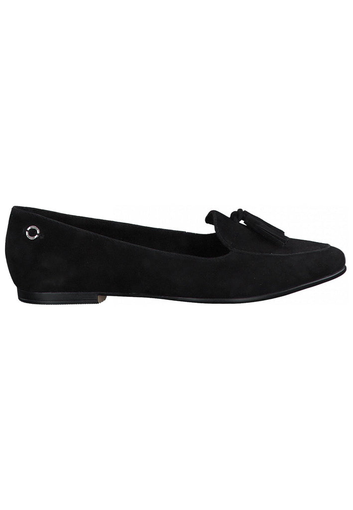 s.Oliver Ballerinas Leder Schwarz
