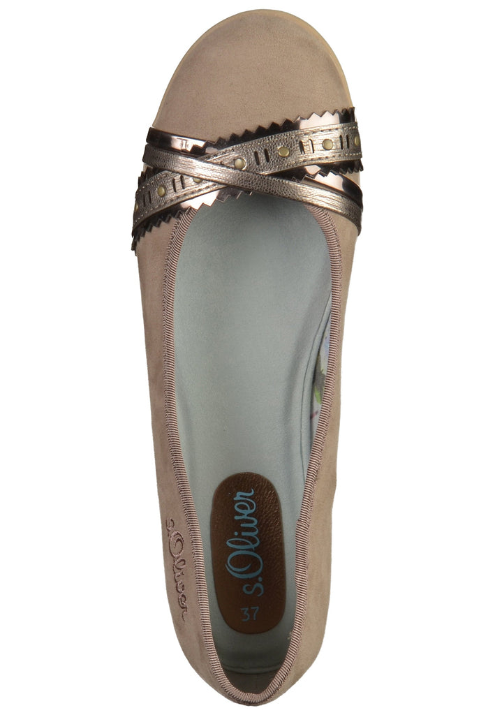 s.Oliver Ballerinas Lederimitat Pepper