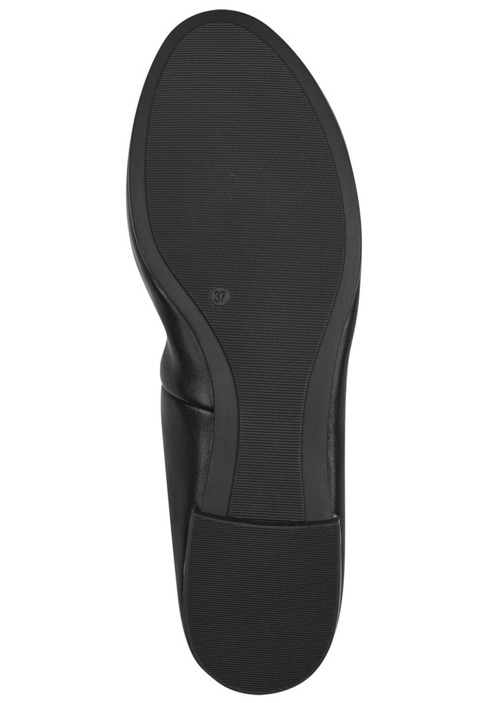 s.Oliver Ballerinas Lederimitat Schwarz