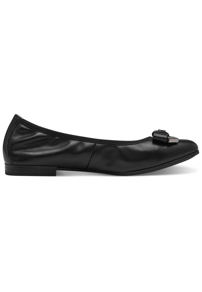 s.Oliver Ballerinas Lederimitat Schwarz