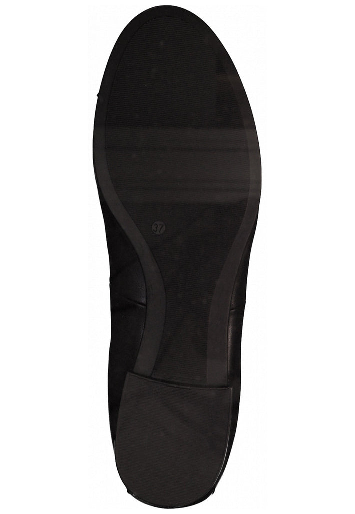 s.Oliver Ballerinas Nappaleder Schwarz