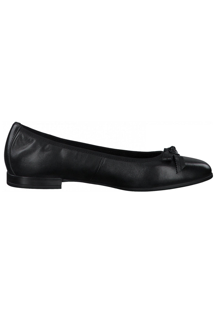 s.Oliver Ballerinas Nappaleder Schwarz
