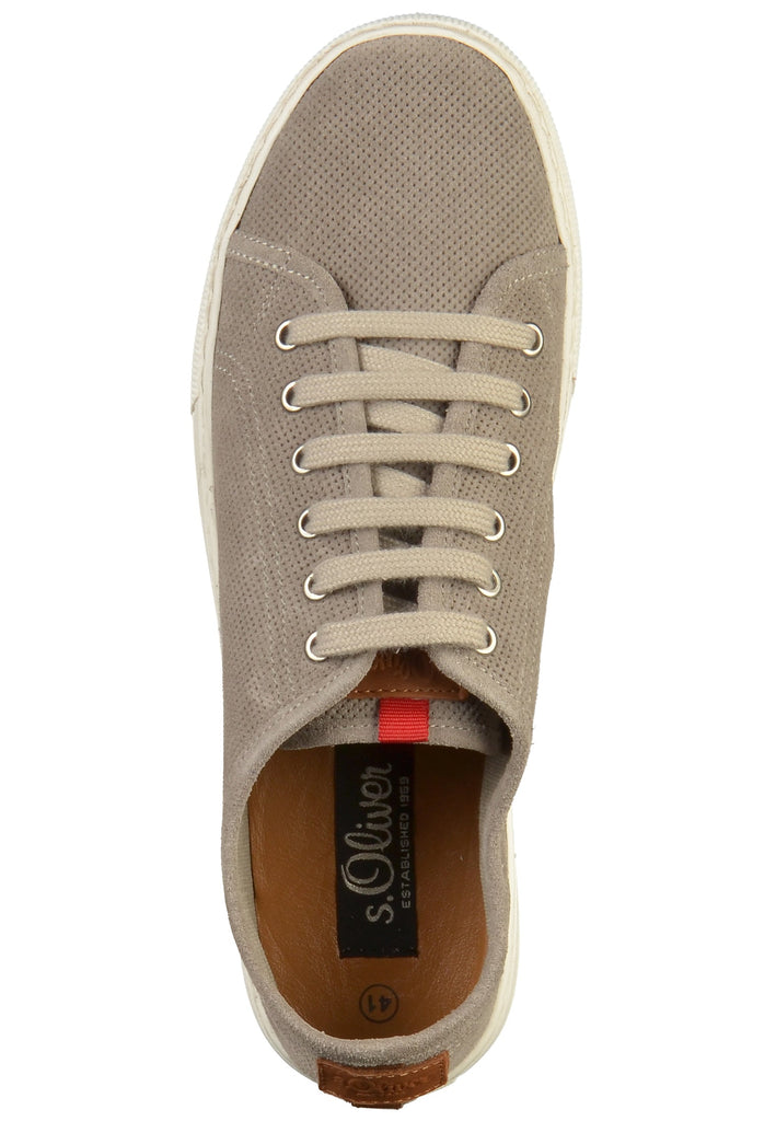 s.Oliver Halbschuhe Leder Grau