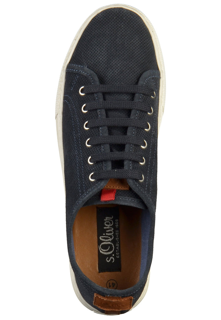 s.Oliver Halbschuhe Leder Navy