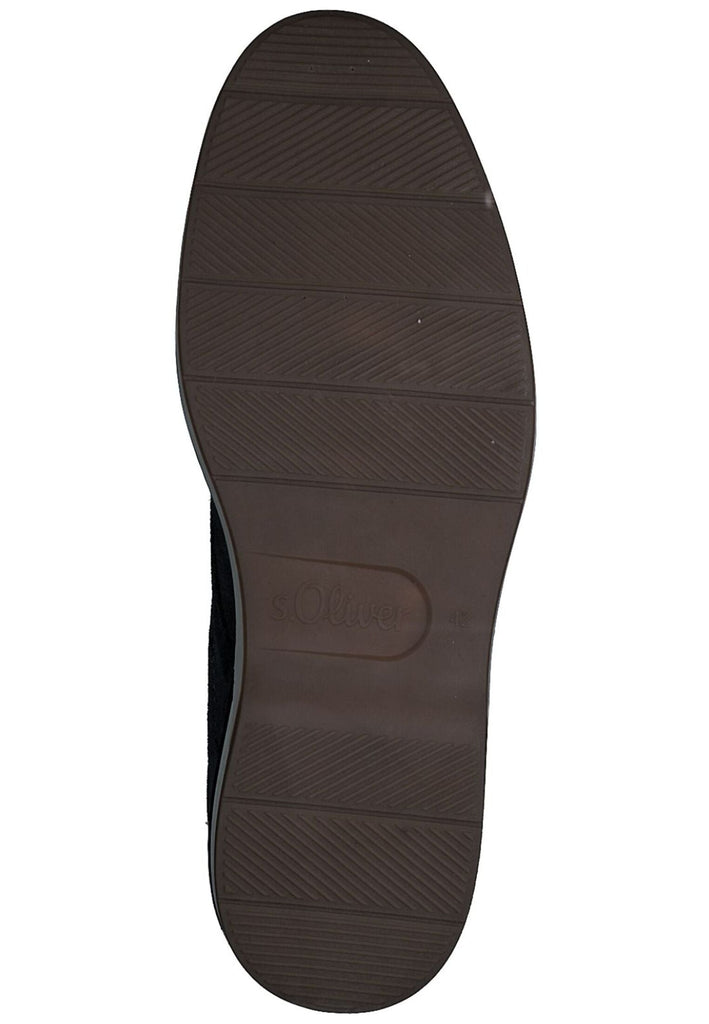 s.Oliver Halbschuhe Leder/Synthetik Navy