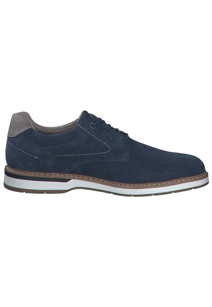s.Oliver Halbschuhe Leder/Synthetik Navy